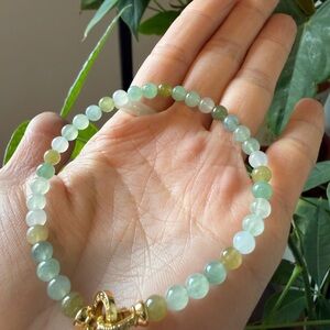 NEW Natural Burmese Grade A Icy Jadeite Bracelet